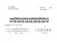 空心销轴链